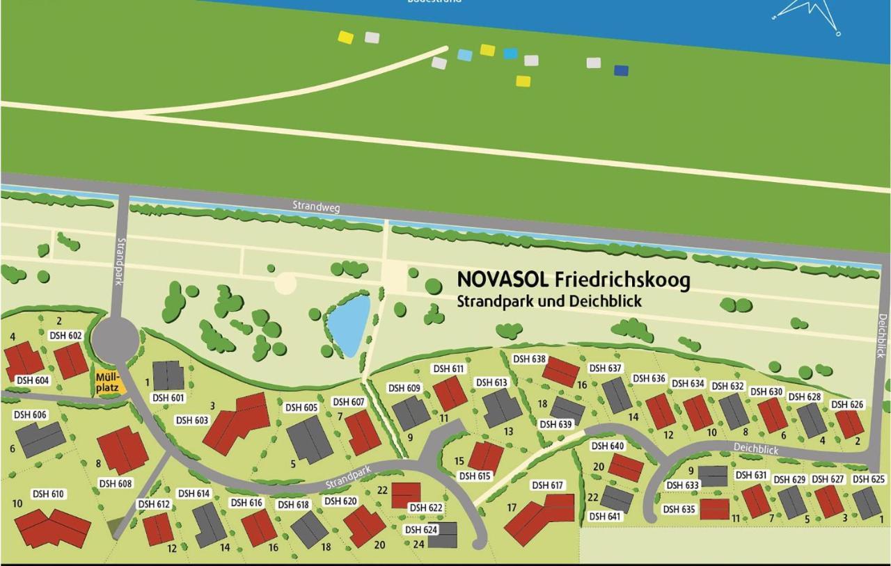Villa Friedrichskoog-Deichblick 22 Exterior foto